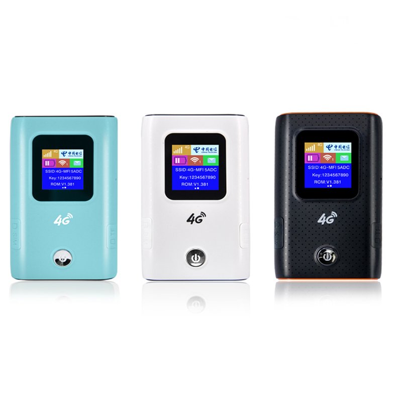 4g LTE WiFi Router Mini Modem 3G 4g FDD TDD Cat 4 150Mbps Wireless Broadband Portable Wifi Mobile Hotspot with power bank